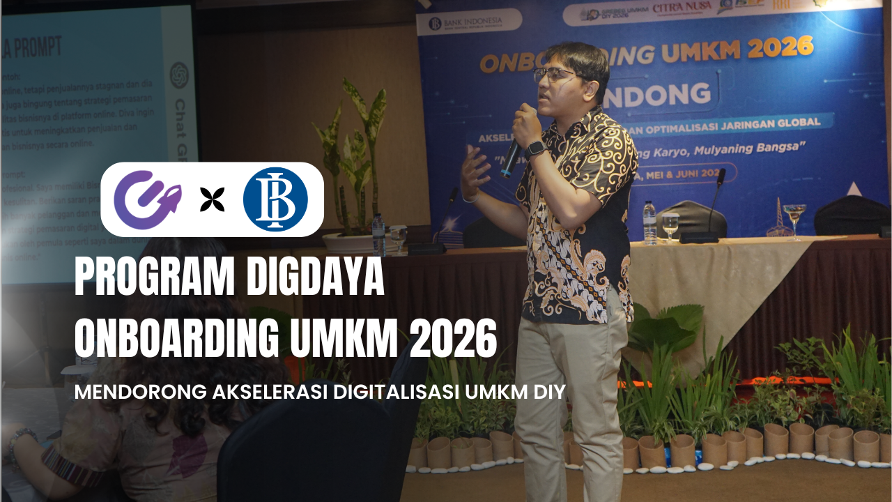 Program Digdaya Onboarding UMKM DIY 2026